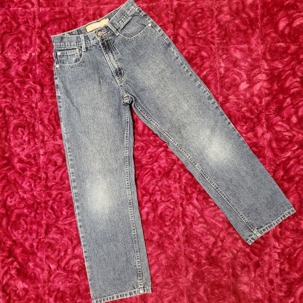 VINTAGE JEANSTATION HIGH WAIST STRAIGHT LEG JEANS - Picture 2 of 8